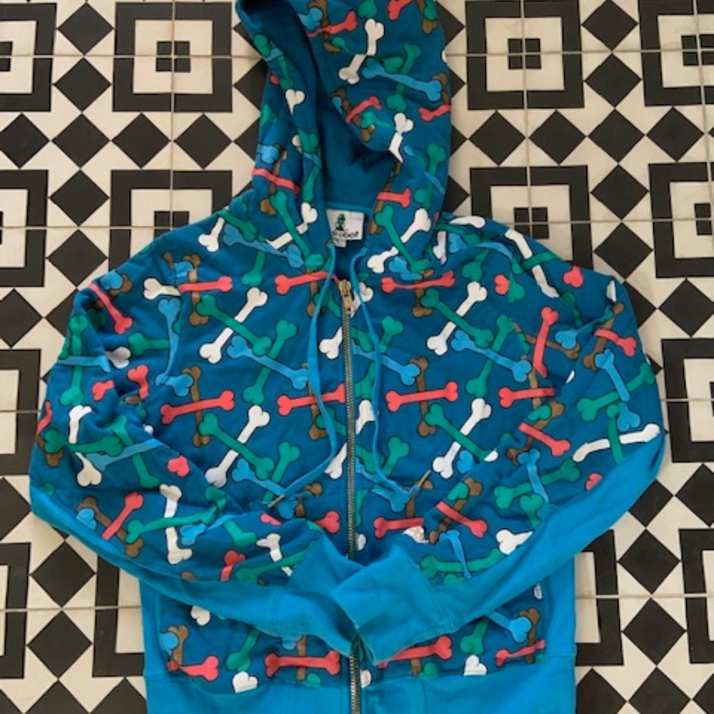 KIDROBOT Bones Womens Large Hoodie LIMITED 35/228